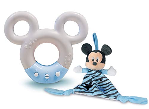 Clementoni 17397- Disney Baby Mickey-Sound &amp; Color Lamp-Nachtlicht, weißer Sound