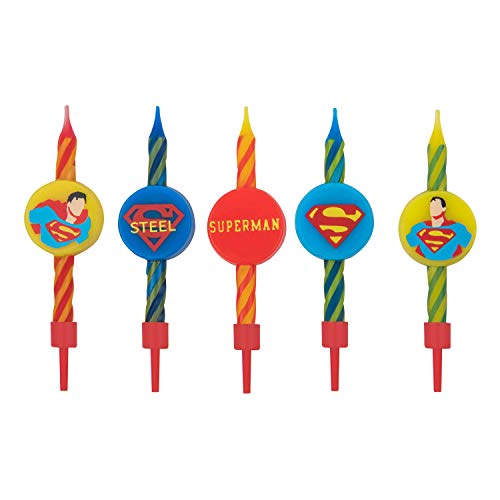 Cinereplicas - DC Comics - Superman Birthday Candles (Set of 10) - Officially Li