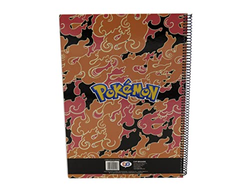 Notizbuch Folio 80 Blatt Pokemon – Charmander (CyP Brands)