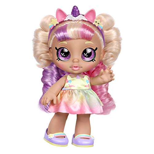 Kindi Kids Toddler Doll - Mystabella Unicorn Dress Up - Includes 2 Outfits and S