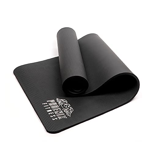 Phoenix Fitness RY1068 Exercise NBR Fitness Yoga Mat - Double Sided Anti Slip Hi