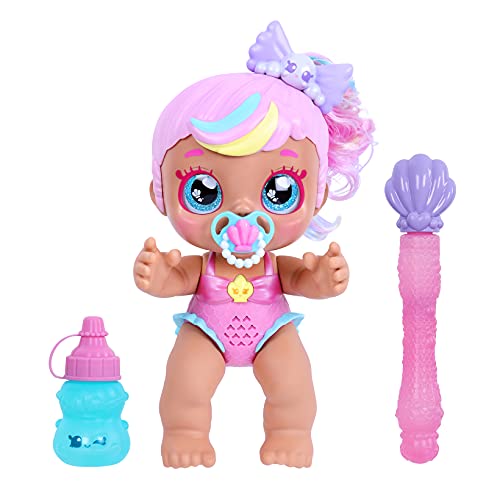 Kindi Kids 50129 Baby Electronic 6.5 inch Doll and 2 Shopkin Accessories
