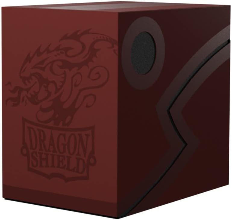 Dragon Shield Double Shell 150+ Card Deck Box (Blood Red)