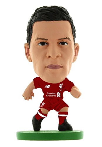 SoccerStarz SOC825 Liverpool Dejan Lovren-Home Kit (2019 Version) /Figures, Gree