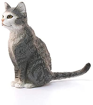 Figurine jouet chat assis Schleich