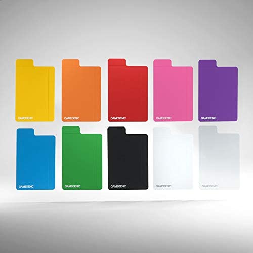 Gamegenic Flex-Kartenteiler (10er-Pack), mehrfarbig
