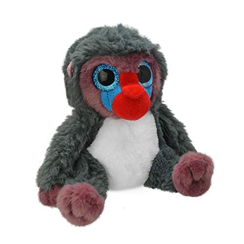 Orbys Wild Planet 15cm Handmade Mandrill Stofftier, Plüschtier