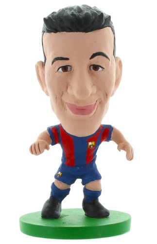 SoccerStarz Barca Toon Sergio Busquets Heimtrikot