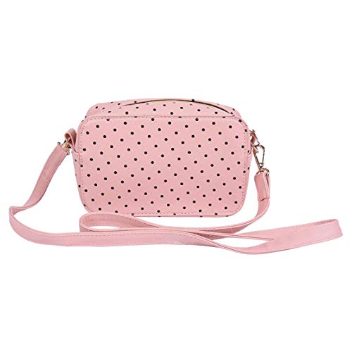 Cerda, Shoulder Bag Leatherette Minnie Mouse Official Star Wars Licensed for Girls, Pink, Medium
