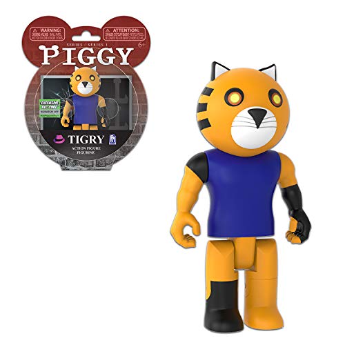 PIGGY Tigry Series 1 3.5" Action Figure (Includes DLC Items)