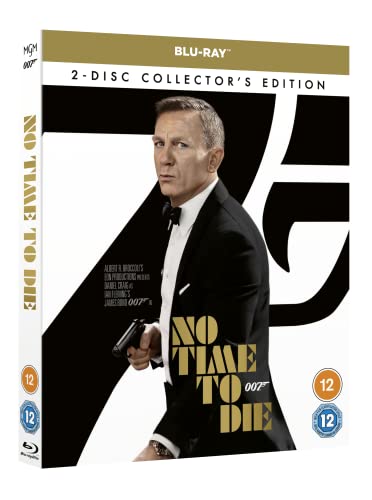 No Time To Die (James Bond) [2021] [Region Free] - Action/Adventure [Blu-ray]