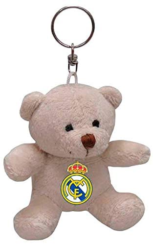 Real Madrid Bear Keyring Leisure and Sportwear, Adults, Unisex, Multicoloured (Multicoloured), One Size