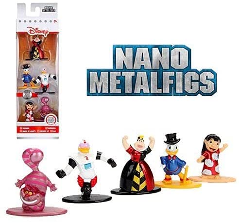 Jada Nano MetalsFig Pack de 5 JADA84423 Figuras de Disney