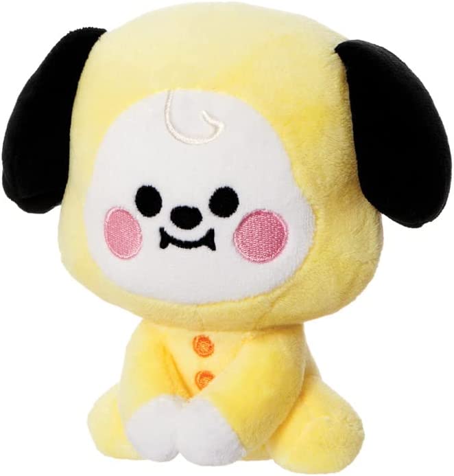 AURORA, 61483, BT21 Offizielles Merchandise, Baby CHIMMY sitzende Puppe 5 Zoll, Stofftier