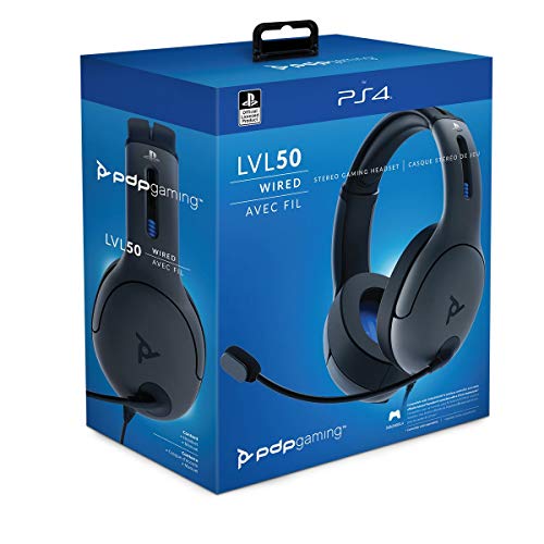 LVL50 Kabelgebundenes Headset PS4 Grau (PS4)