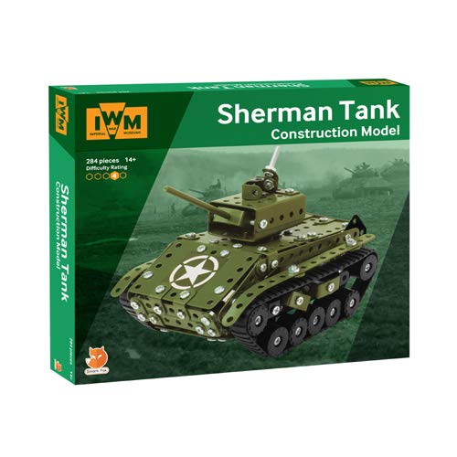 Juego de construcción de tanques de Sherman Constr Imperial War Museums