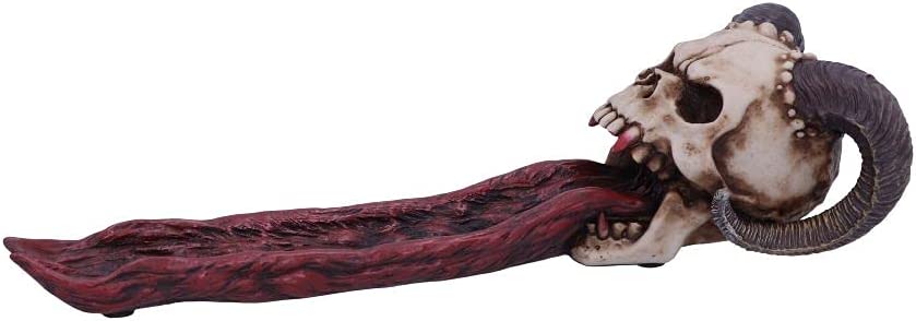 Nemesis Now Bite Your Tongue Incense Burner 26.7cm, Red