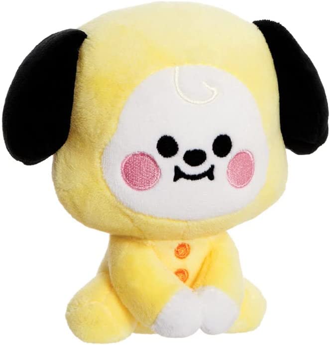 AURORA, 61483, BT21 Official Merchandise, Baby CHIMMY Sitting Doll 5In, Soft Toy