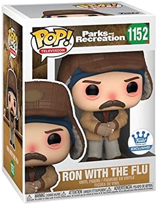 POP! Television Parks and Recreation 1152 Ron with The Flu Exclusive