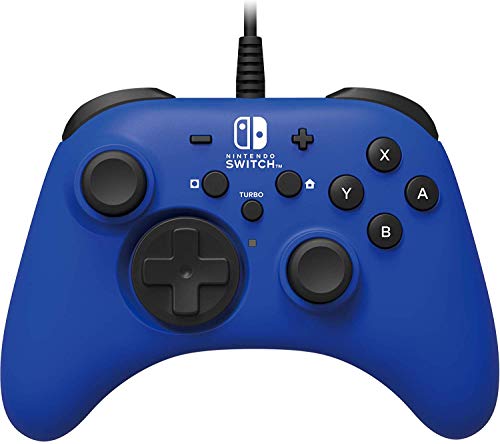 HORI HORIPAD Kabelgebundener Controller - Blau für Nintendo Switch