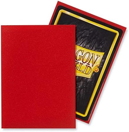 Arcane Tinmen ART11021 Matte Crimson 100 Protective Sleeves Card