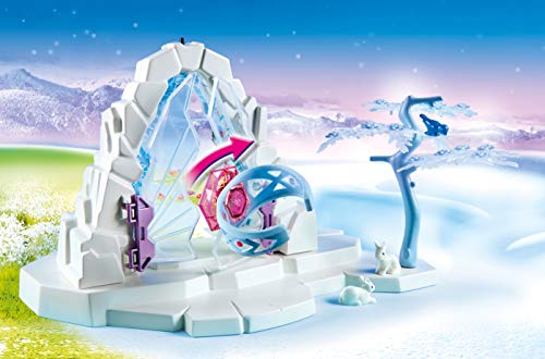 Playmobil 9471 Magisches Kristalltor zur Winterwelt mit Lichteffekt und Magiern