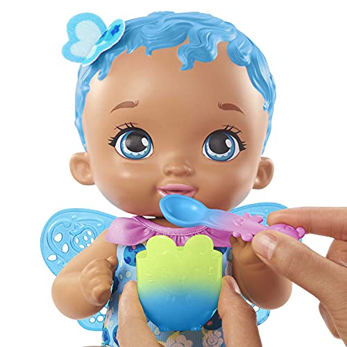 Mattel My Garden Baby Farbwechsel Berry Hungry Babypuppe – Blaubeere