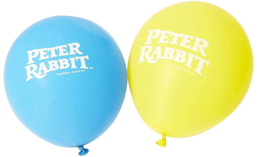 Smiffys Officially Licensed Peter Rabbit Movie Tableware Party Latex Balloons
