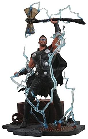Diamond Select Toys APR182164 Marvel Gallery Avengers Infinity War Thor Scale PVC-Figur, 9 Zoll