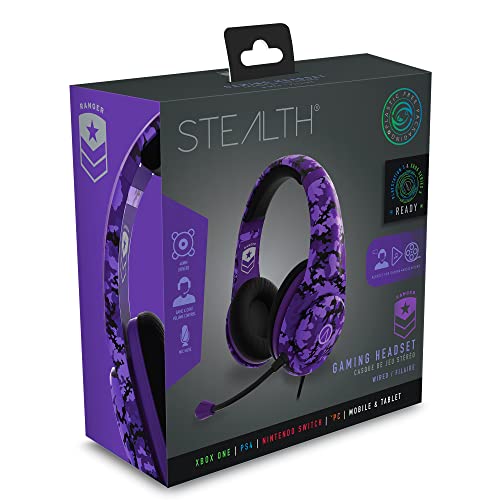 Stealth Ranger Royal Camo Over-Ear-Gaming-Headset PS4/PS5, XBOX, Nintendo Switch
