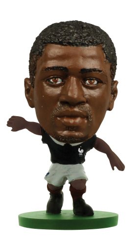 Blisterpackung mit SoccerStarz International-Figuren mit Patrice Evra in Frankreich