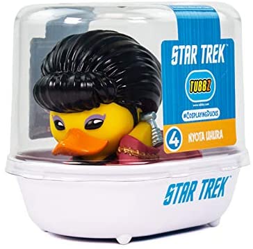 TUBBZ Star Trek Nyota Uhura Sammelfigur aus Gummiente – Offizielles Star Trek-Merchandise – Einzigartiges Sammler-Vinylgeschenk in limitierter Auflage