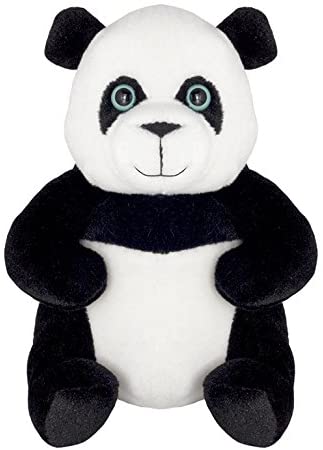 Wild Planet 24 cm Klassiek Panda Knuffel (Veelkleurig)