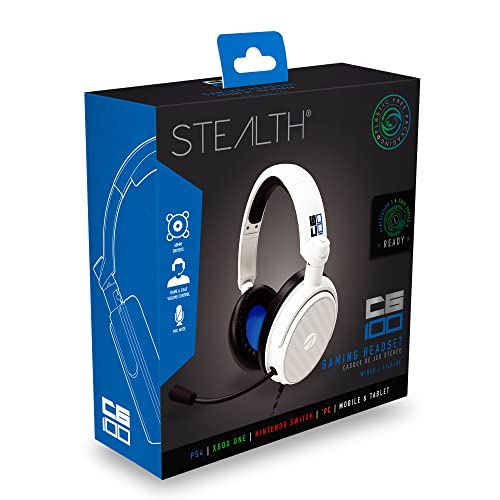 Stealth C6-100 Blaues Over-Ear-Gaming-Headset PS4/PS5, XBOX, Nintendo Switch, PC m