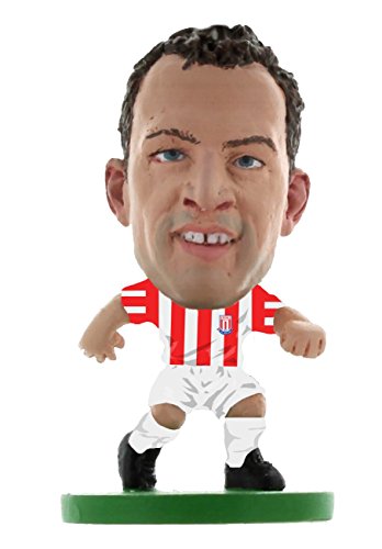 SoccerStarz SOC313 Stoke Charlie Adam-Heimtrikot (klassisch)/Figuren