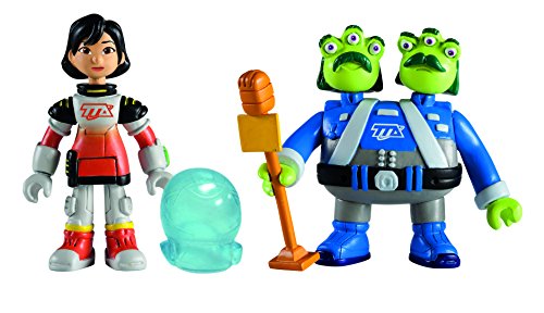 Miles von Morgen 481411ML Miles From Tomorrowland Spielfiguren, Watson &amp; Crick und Phoebe