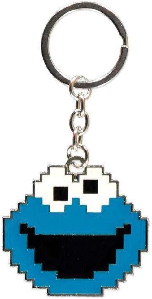 Sesamestreet - Cookie Monster Metal Keychain