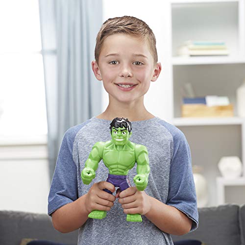 Playskool Heroes Marvel Super Hero Adventures Mega Mighties Hulk Collectible 10 inch actiefiguur