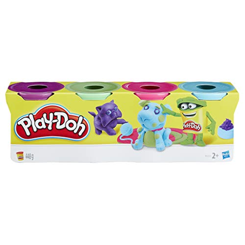 Play-Doh 4-Pack, assortimento di colori