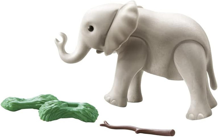 Playmobil 71049 Wiltopia Junger Elefant, Tierspielzeug, für Kinder 4-10, nachhaltig