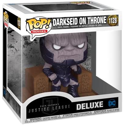 Zack Snyder&#39;s Justice League Darkseid on Throne Funko 56798 Pop! Vinilo n. ° 1128