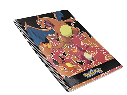 Notizbuch Folio 80 Blatt Pokemon – Charmander (CyP Brands)