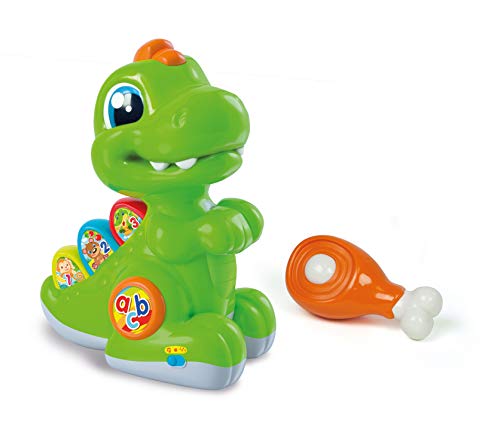 Clementoni 61602 Baby T-Rex for Toddlers, Ages 12 Months Plus, Multicoloured