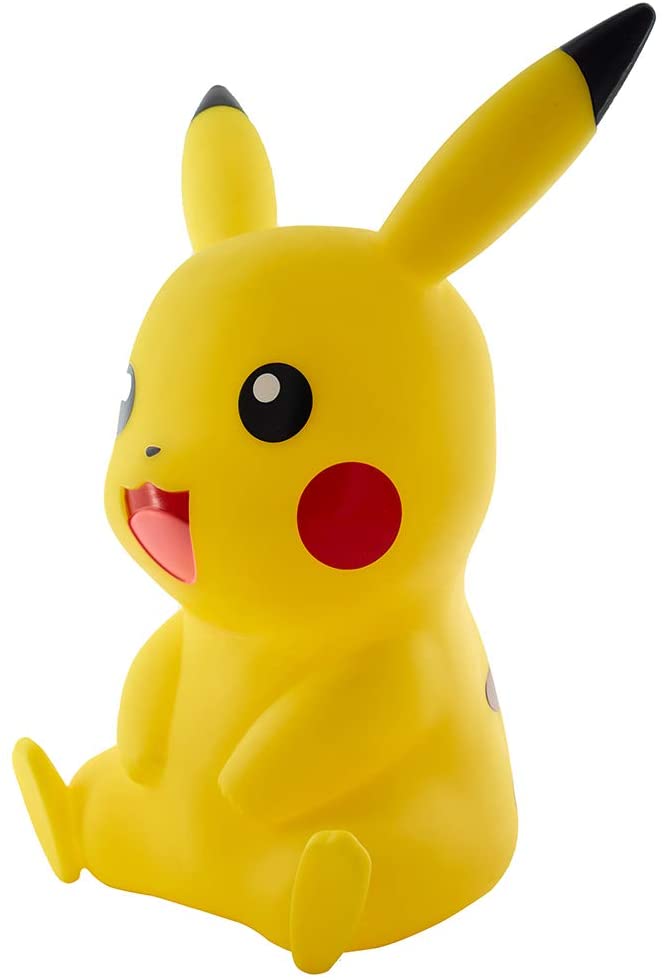 TEKNOFUN 811356 Pokemon,Pikachu Lampe,Figur, Gelb, 40 cm