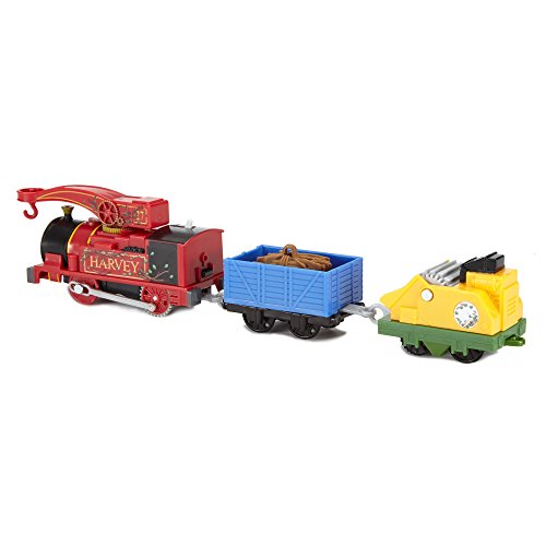 Thomas &amp; Friends FJK53 Hilfreicher Harvey, Thomas die Lokomotive Trackmaster Spielzeug