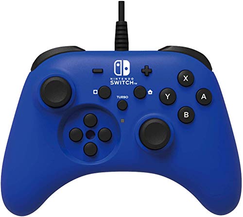 HORI HORIPAD Kabelgebundener Controller - Blau für Nintendo Switch