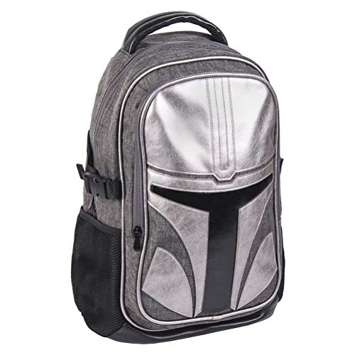 Cerda Mandalorian Casual Type Backpack-Official Licensed Star Wars, Multicoloure