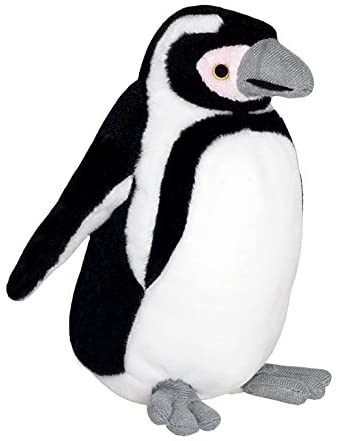 Wild Planet 23 cm Klassiek Kaaps Pinguïn Knuffel (Veelkleurig)
