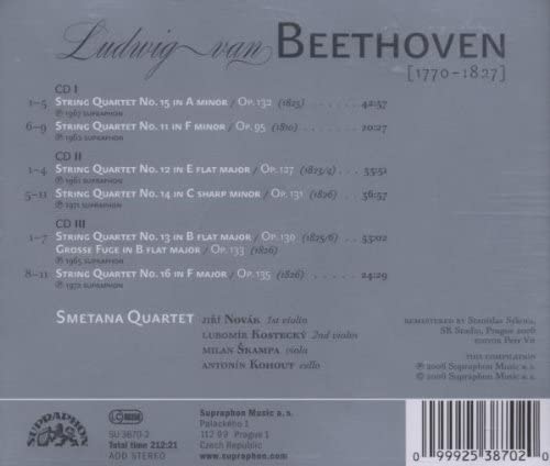 Beethoven – Späte Streichquartette