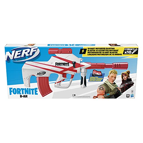 Nerf Fortnite B-AR motorisierter Dartblaster – Fortnite Converge Wrap, motorisiert 10